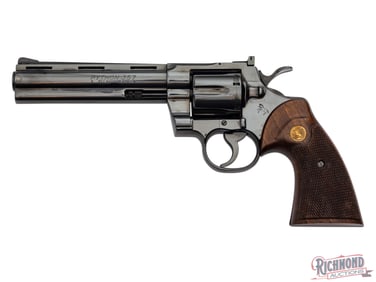 1979 Colt Python .357 Magnum Double Action Revolver 6" Blued