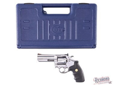 1989 Colt King Cobra .357 MAG 4" Double Action Revolver in High Polish Stainless Finish