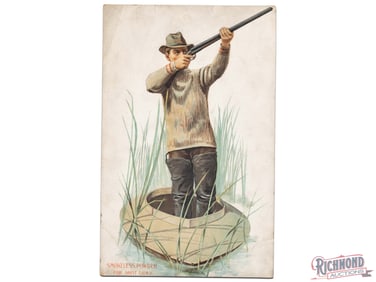 Laflin & Rand Powder Co. Smokeless Powder for Shot Guns Advertising Display Sign