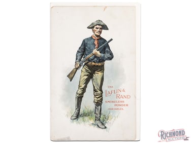 Laflin & Rand Powder Co. Smokeless Powder for Rifles Advertising Display Sign
