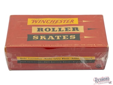 Winchester Roller Skates Laced Toe Advanced Trainer No. 20 in Original Factory Box