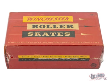 Winchester Roller Skates Super Speed Leader No. 40 in Original Factory Box