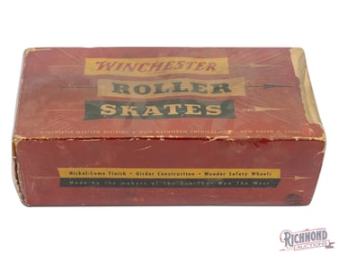 Winchester Roller Skates Super Speed Standard No. 50 in Original Factory Box