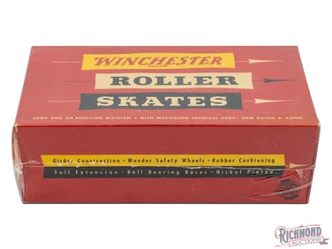 Winchester Roller Skates No. 3536 in Original Factory Box