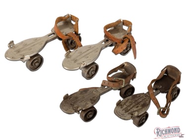 Two Winchester Pair of Roller Skates Model 3636 & 3735