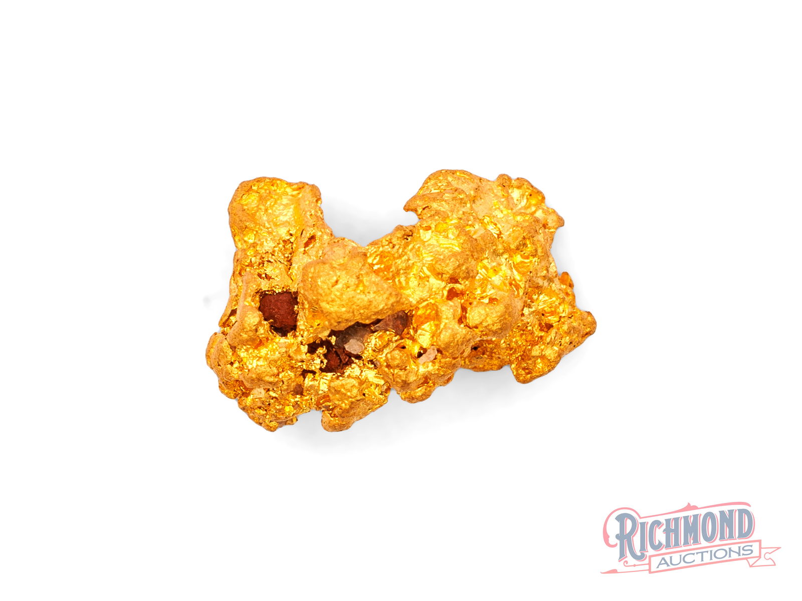 Golden Triangle 4.5g Natural Gold Nugget: Found in the Golden Triangle, this nugget was recovered quite close to the surface. It displays excellent shine and natural luster, with a form that reflects classic Victorian gold. This region is wor