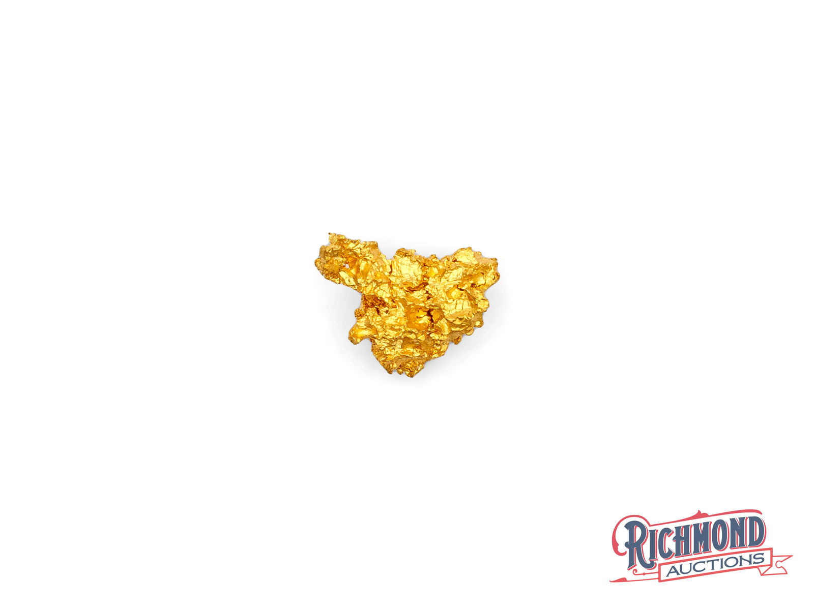 0.9g Natural Gold Nugget: This alluvial gold nugget was discovered by the Mahoney family while prospecting full time in the iconic Kalgoorlie region. Naturally formed and uniquely shaped, it is a physical reminder that no two