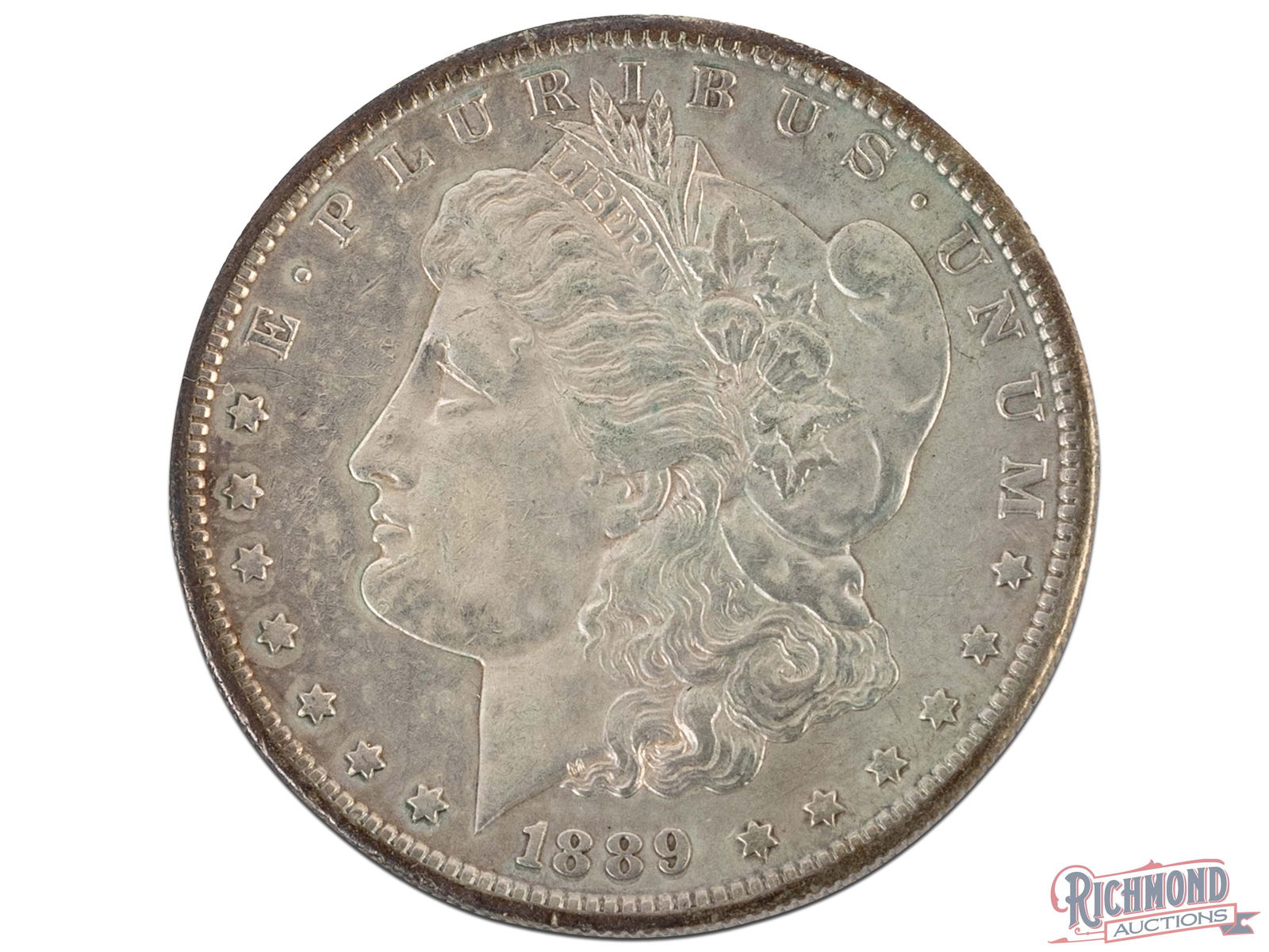 1889-S $1 Morgan Silver Dollar in Extremely Fine Condition (1 of 2)