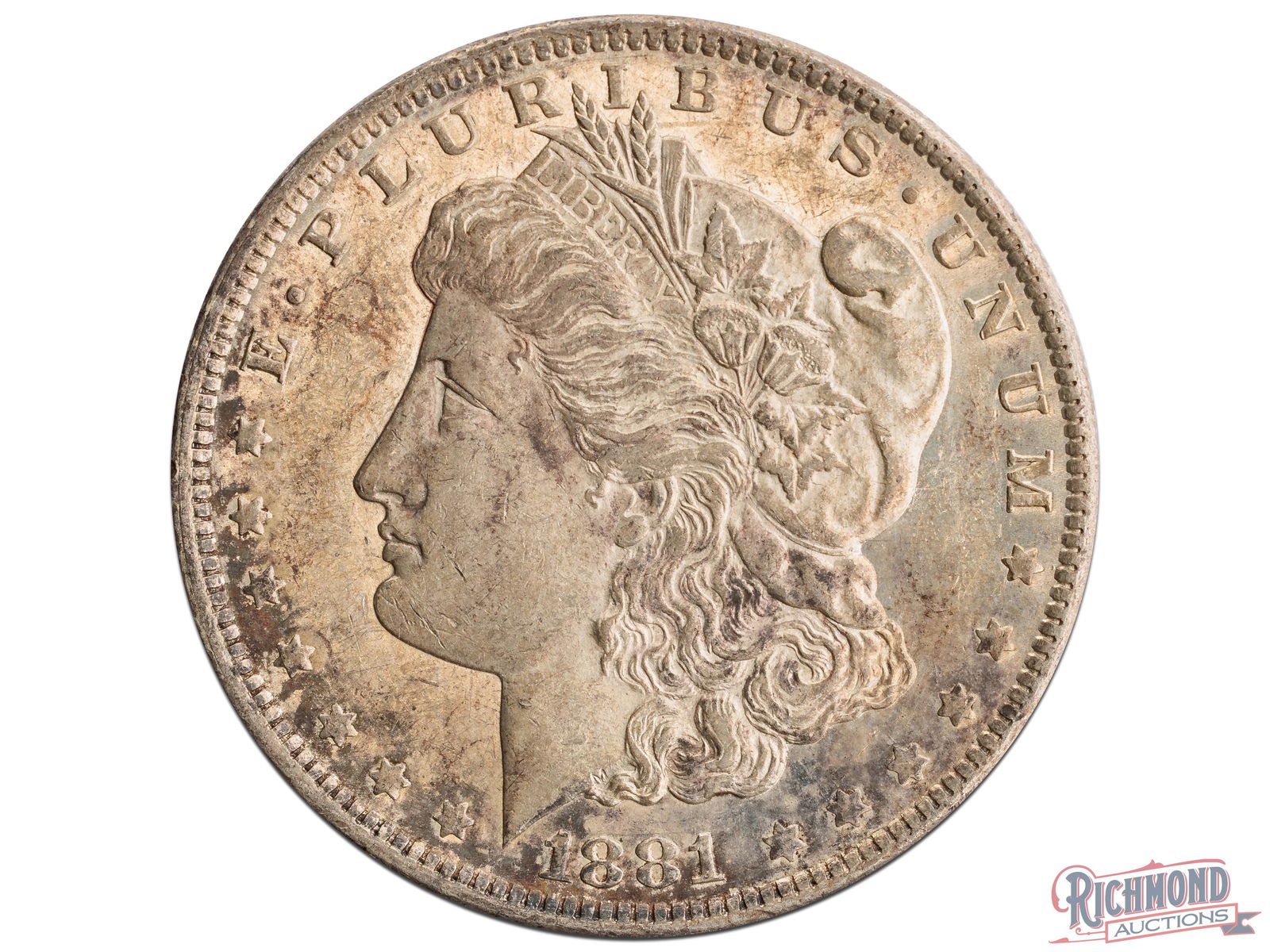 About Uncirculated 1881-O $1 Morgan Silver Dollar: Here is a great opportunity to own a pleasing New Orleans Mint Morgan Dollar. This piece will fit well into the Dansco date set and mintmark sets. MANUFACTURER: United States Mint. DESIGNER/SIGNOR: Ge