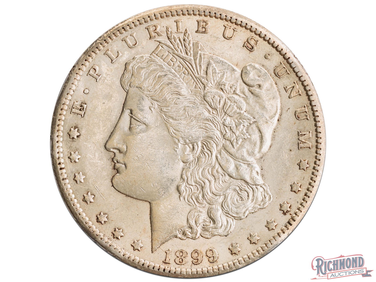 Mid-Grade 1899-S $1 Morgan Silver Dollar: The 1899-S Morgan Silver Dollars offered an odd inversion of the typical price curve. Rather than the Mint State coins being worth more, the circulated examples are the ones that tend to bring a premi