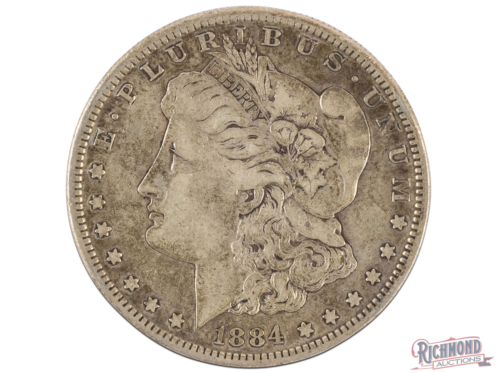Conditional Rarity 1884-S $1 Morgan Silver Dollar: The 1884-S Morgan Dollar is called a conditional rarity. This means that it is a common coin in circulated grades, but extremely rare in uncirculated grades. Many people don't have a chance to own an