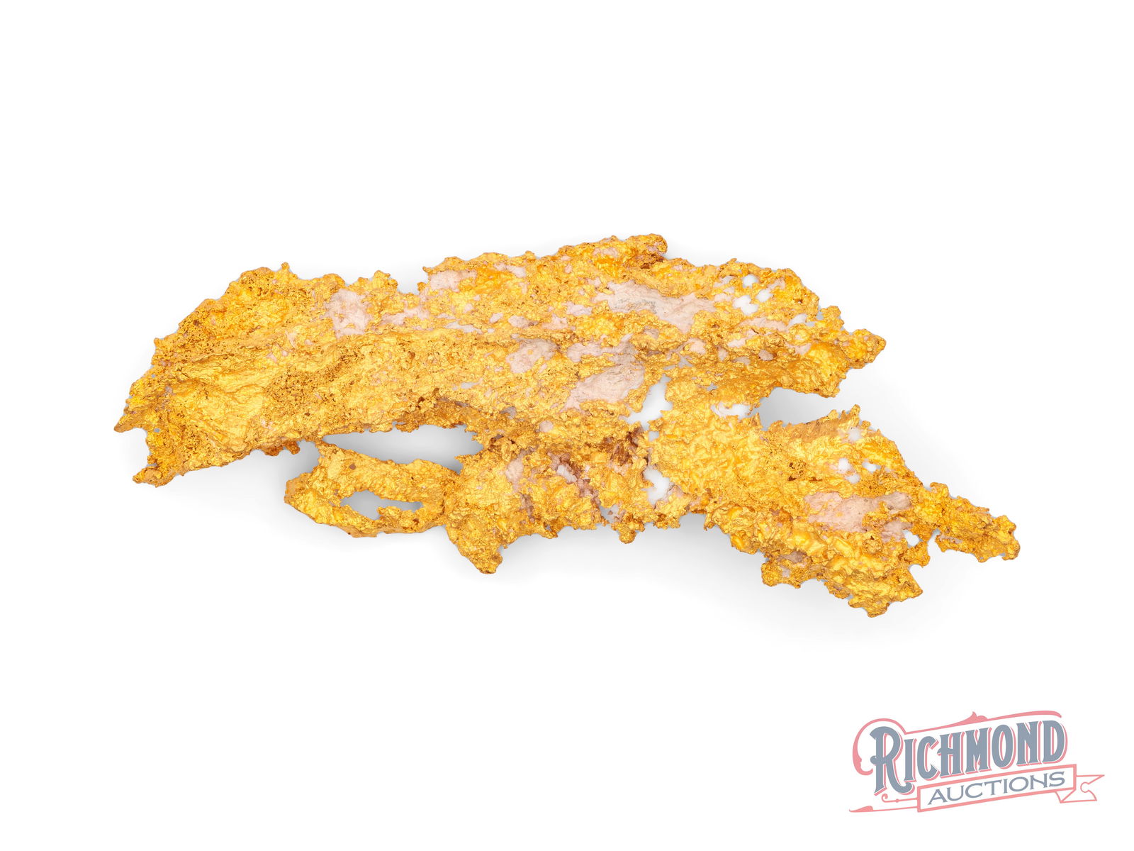 265g Very Large Reef Gold Nugget (8.5oz): This very large Australian gold nugget represents a level of rarity that is becoming almost unheard of in modern prospecting. Nuggets of this size are exceptionally scarce today, with most