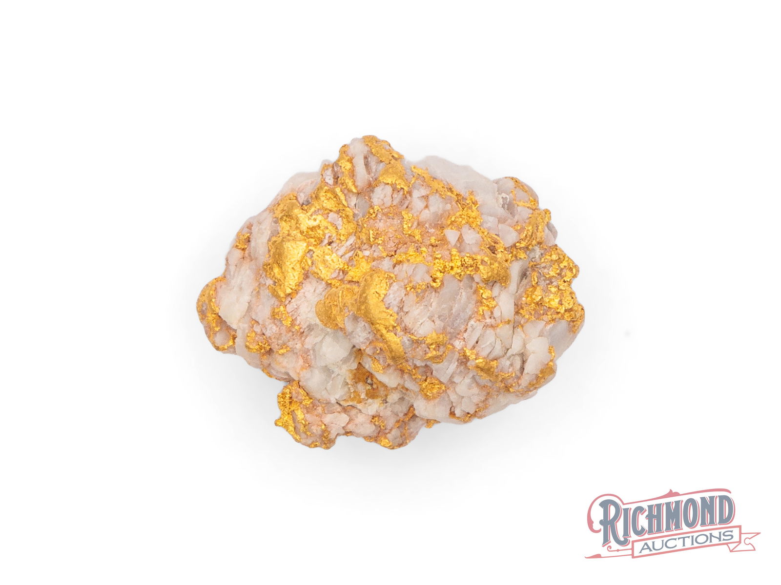 7g Gold and Quartz Specimen: This striking gold and quartz specimen was found in Nullagine, a region celebrated for its rich and character-filled gold systems. The specimen is dominated by very clean, bright white quartz, a