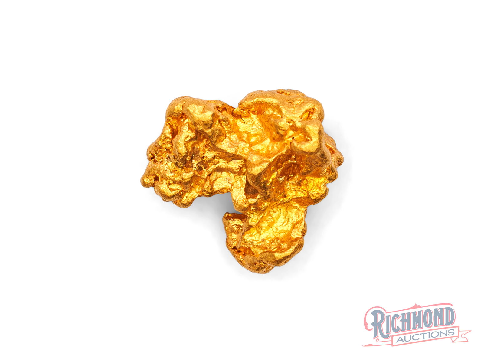 3.5g Natural Love Heart Gold Nugget (1 of 2)
