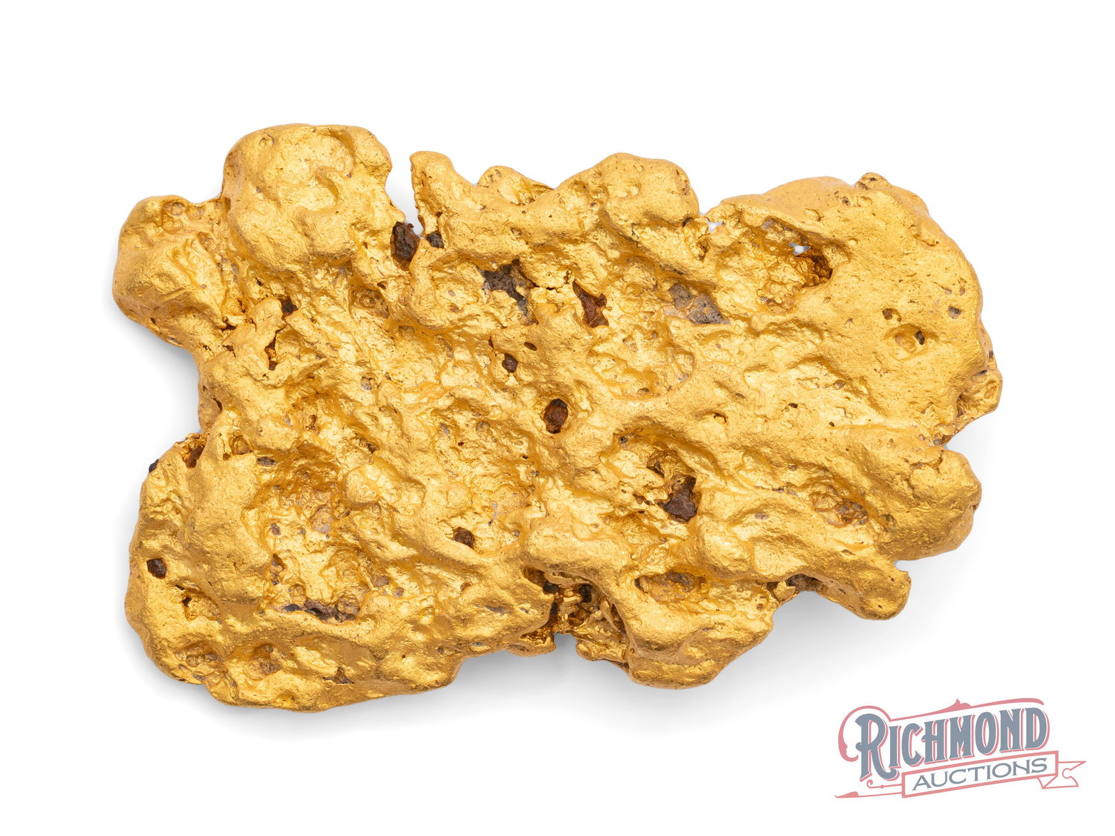 116g Natural Buttery Yellow Gold Nugget (3.7oz) - 2