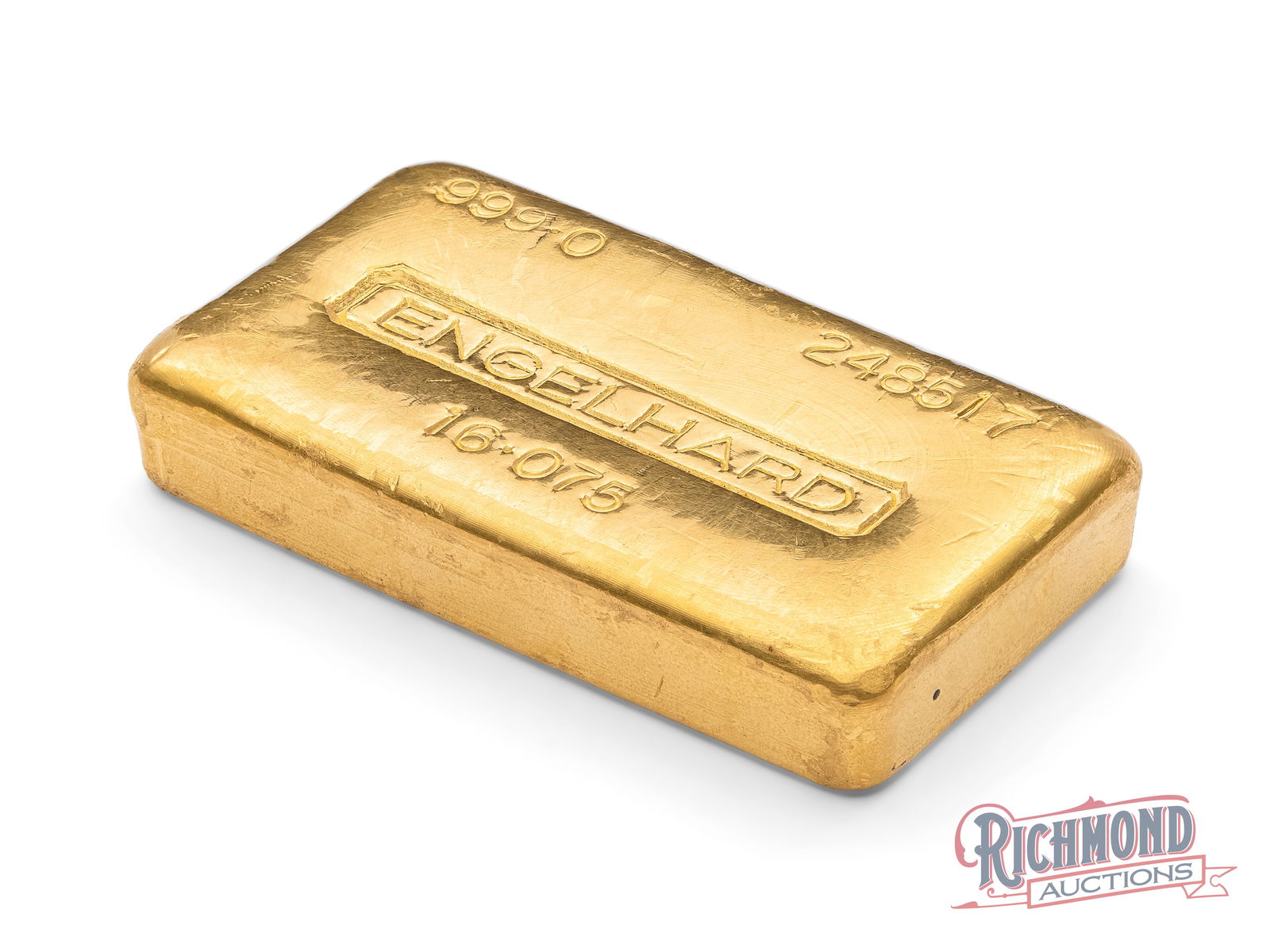 Rare-Weight 1/2 Kilo (16.075 oz) Engelhard Gold Bar - 2