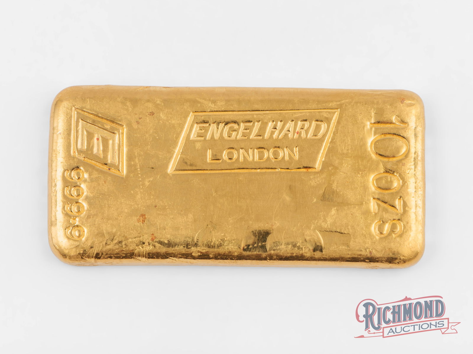 Highly Investible Engelhard London 10 Ounce Gold Bar (1 of 4)