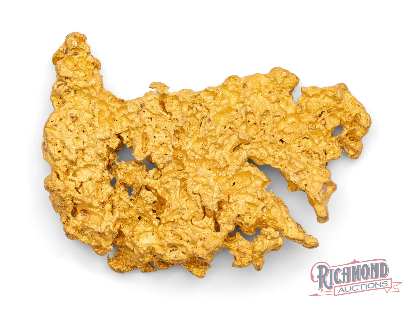 53.8g Natural Gold Nugget - Found by Tyler Mahoney: This distinctive gold nugget was found by Tyler Mahoney in the highly historic goldfield of Kanowna - an area deeply woven into her family's history and the broader story of Australian gold. Kanowna i