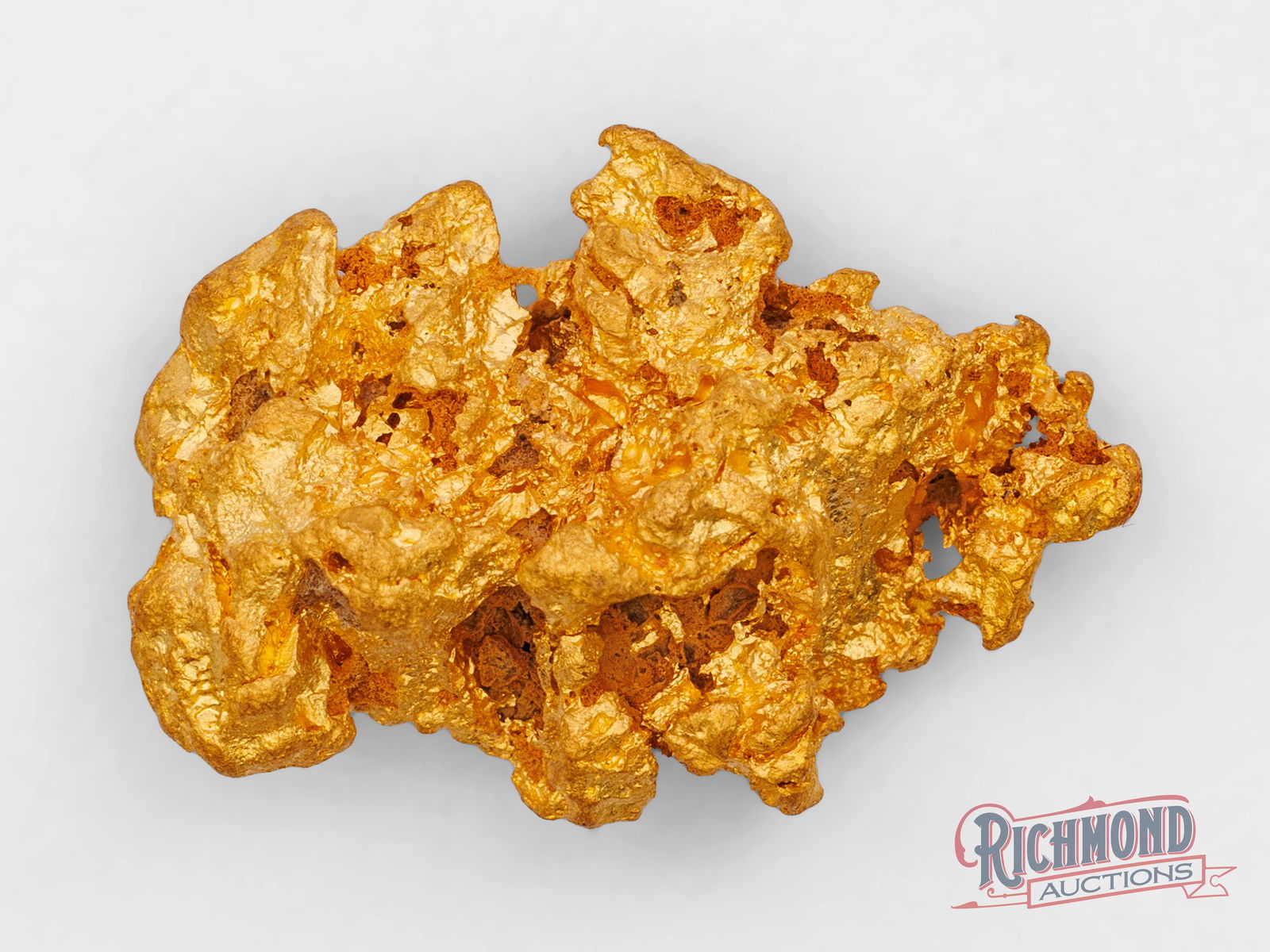 Golden Triangle 14.9 Natural Gold Nugget (1 of 2)