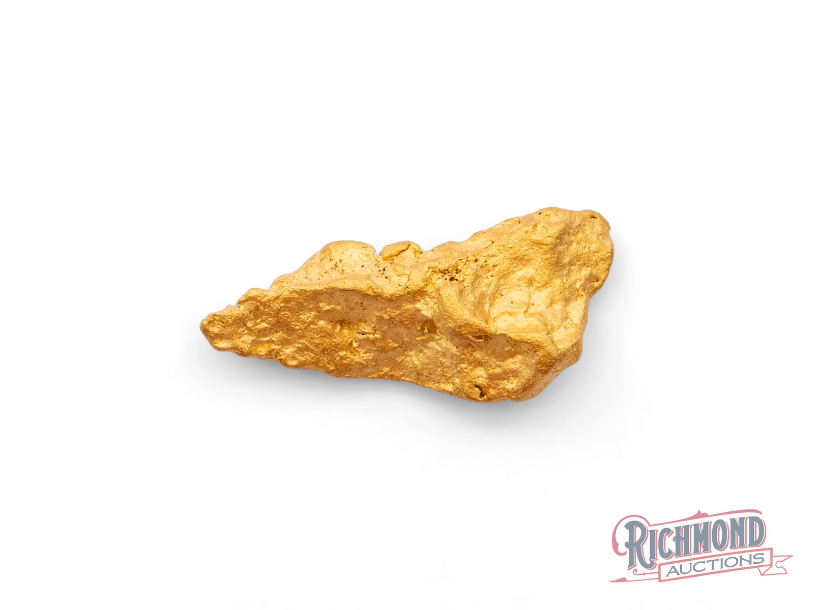 9.6g Natural Gold Nugget: This nugget originates from Widgiemooltha, a gold mining region outside Kalgoorlie known for its prolific alluvial deposits. Found by a multi-generation prospecting family, the discovery came just day