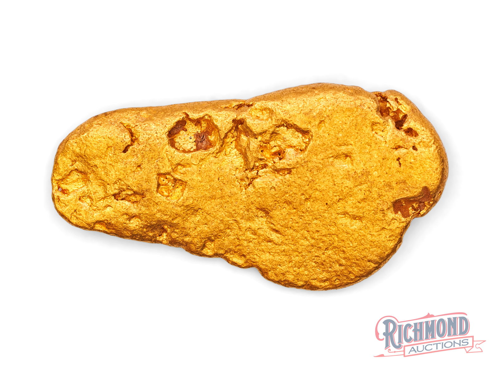 7.1g Natural Gold Nugget: Locked away in a private vault since the 1980s, this nugget was found by a highly successful prospector who has held onto it ever since. Discovered in the remote outback of Western Australia, it is he