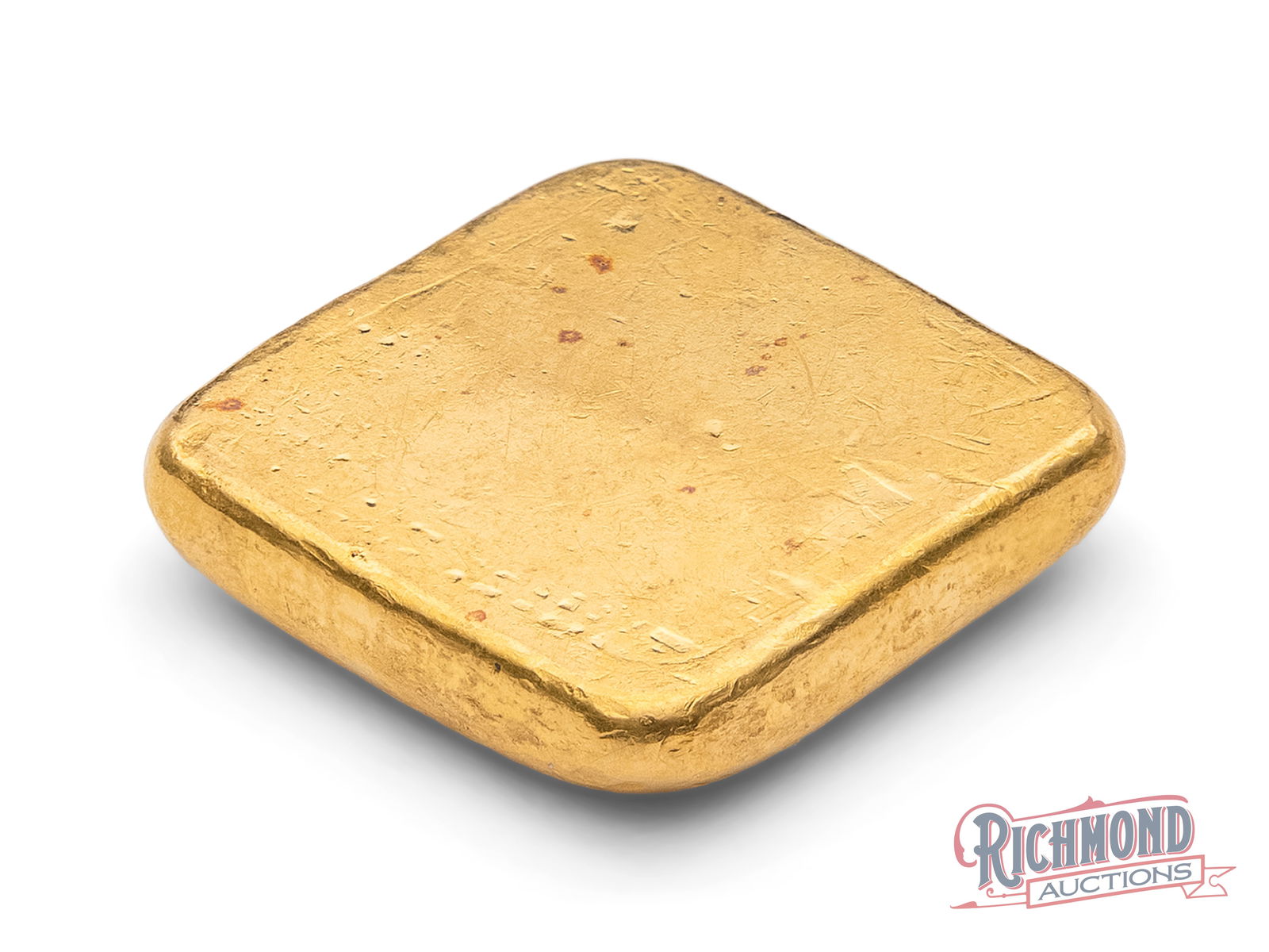 Early Engelhard 2 Ounce Gold Bar - 3