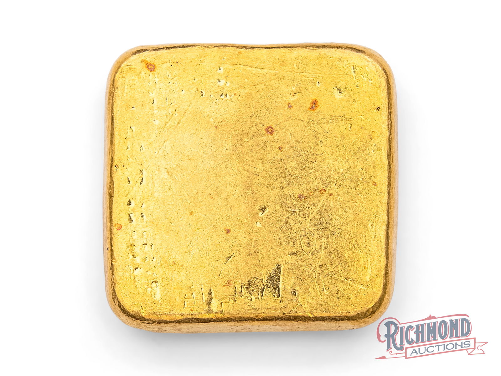 Early Engelhard 2 Ounce Gold Bar - 4