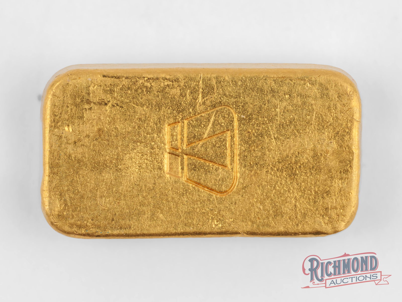 Ultra-Rare 50 Gram Engelhard Gold Bar With Foundry Mark - 4