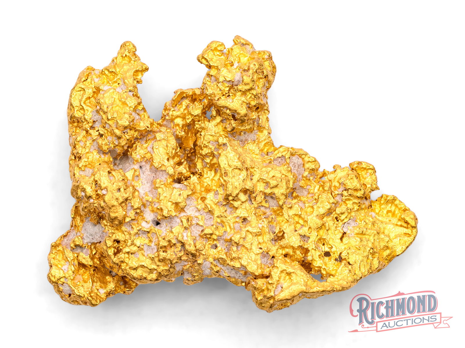 34g Natural Gold Nugget - Golden Capybara (1.09oz): This nugget comes from a multi-generation family of miners working an extremely remote stretch of the Australian outback, where making a living from gold is anything but guaranteed. Out there, access
