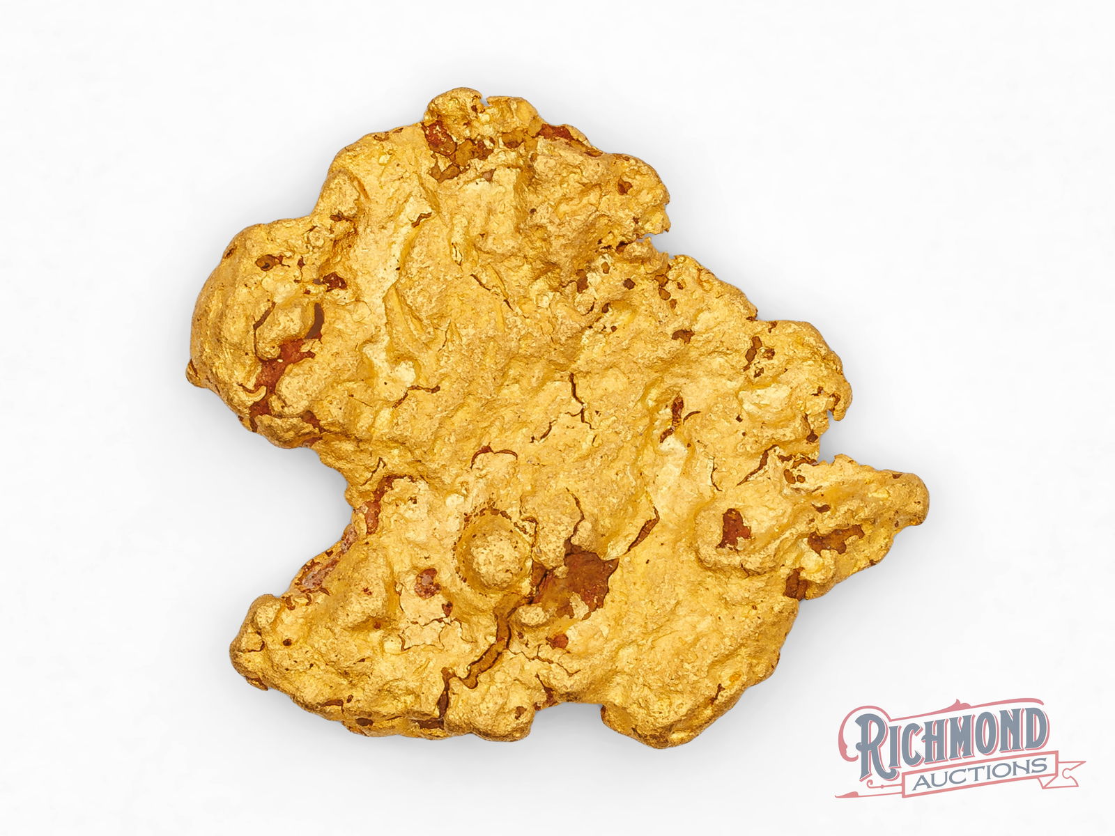 11.5g Natural Love Heart Gold Nugget: This natural gold nugget has formed into a shape that closely resembles a love heart, a rare and beautiful coincidence created entirely by nature. Its soft curves and balanced form give it a gentle, a