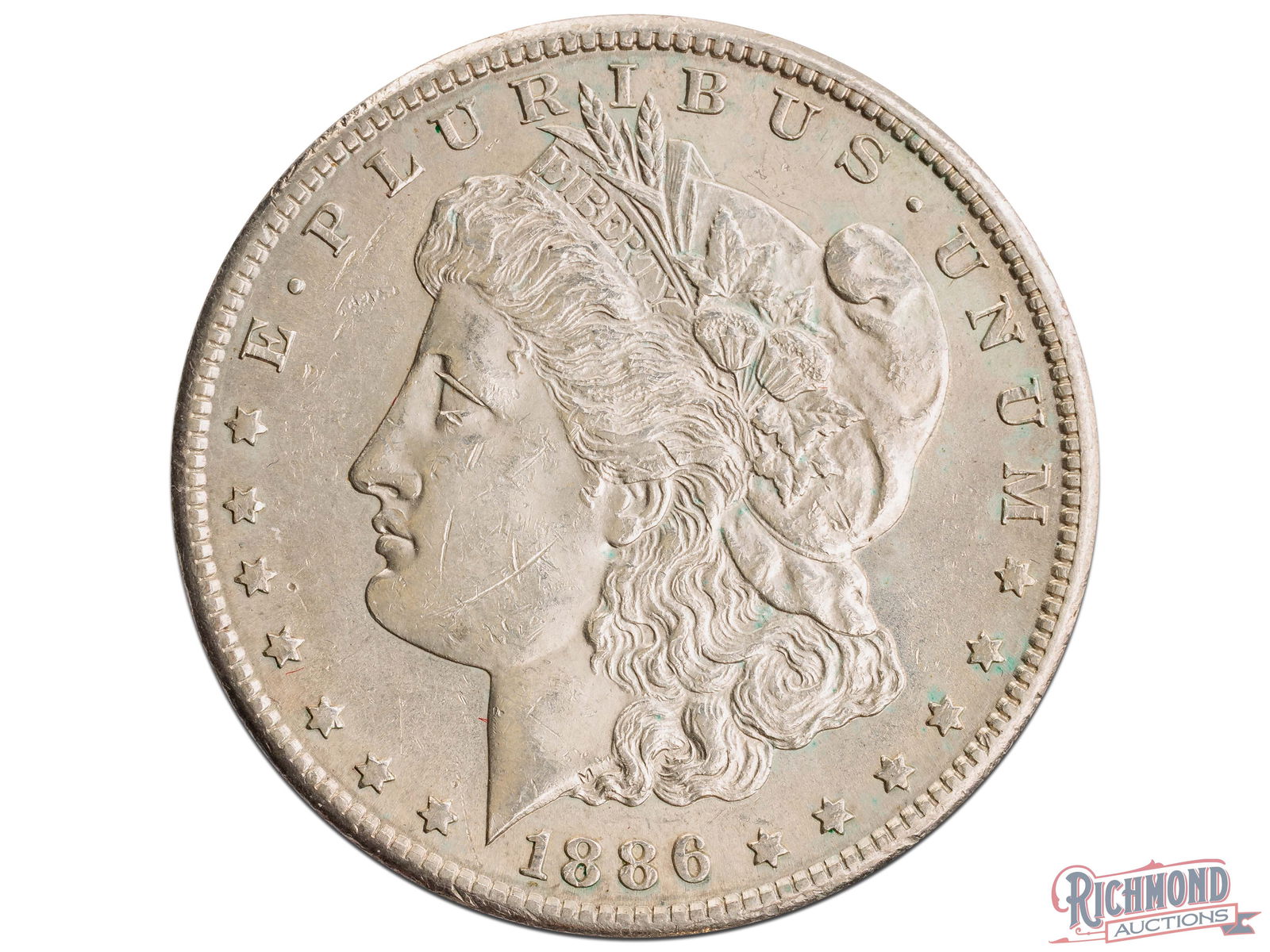 1886-S $1 Morgan Silver Dollar in Uncirculated Condition: Any mid-1880s San Francisco mint dollar will be more difficult to find in uncirculated grades. This presents an opportunity to own a solid coin for a potentially competitive price. Bid accordingly, an