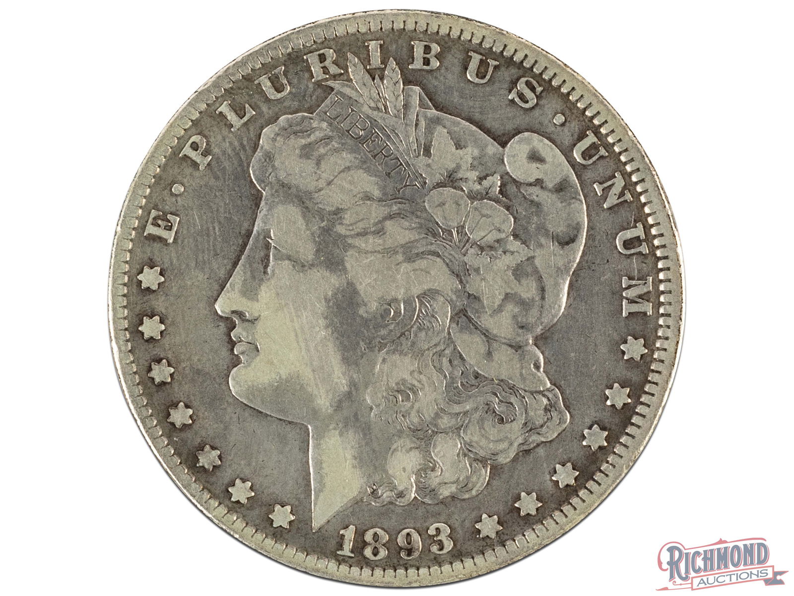 Challenging 1893-O Morgan Silver Dollar: None of the 1893-dated Morgan Dollars are common. The New Orleans Mint coin is probably the most common, but still commands a premium well above the melt value. In fact, common date uncirculated coins