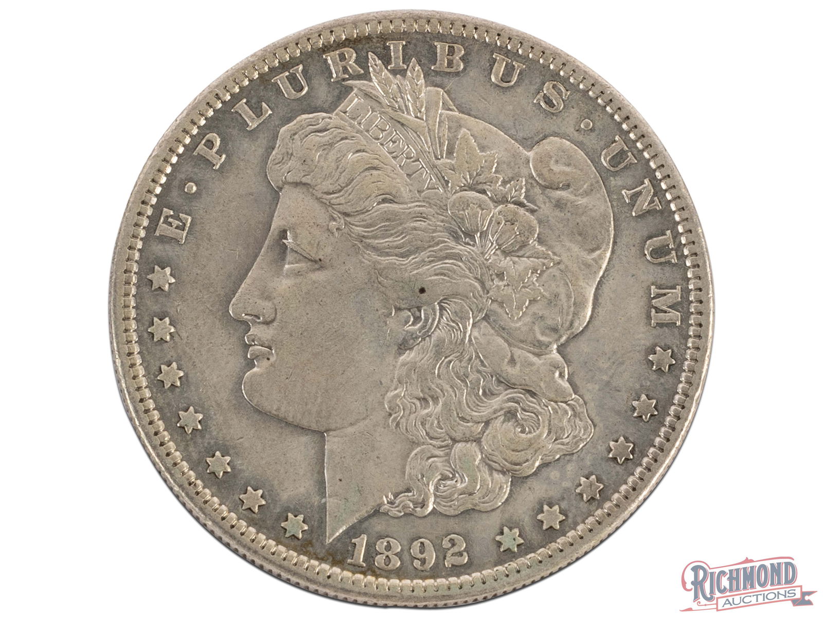 Straight Grade 1892-S Morgan Silver Dollar (1 of 2)