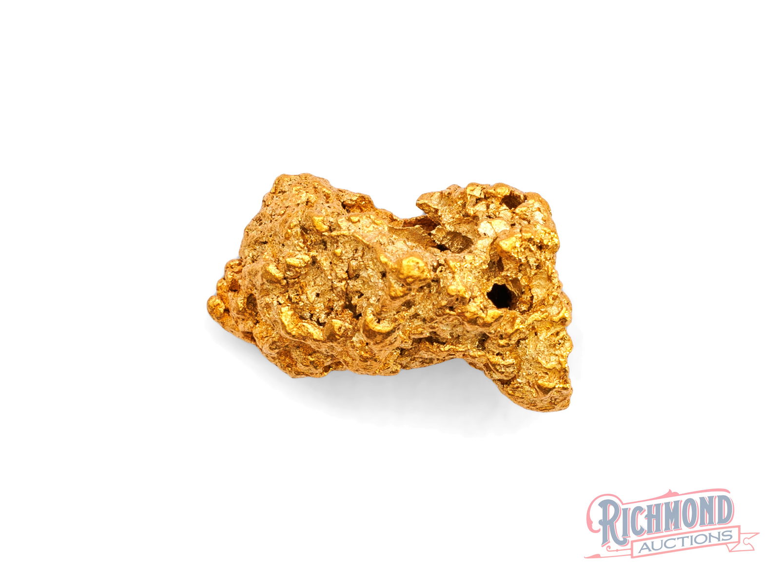 3.8g Natural Gold Nugget (1 of 2)