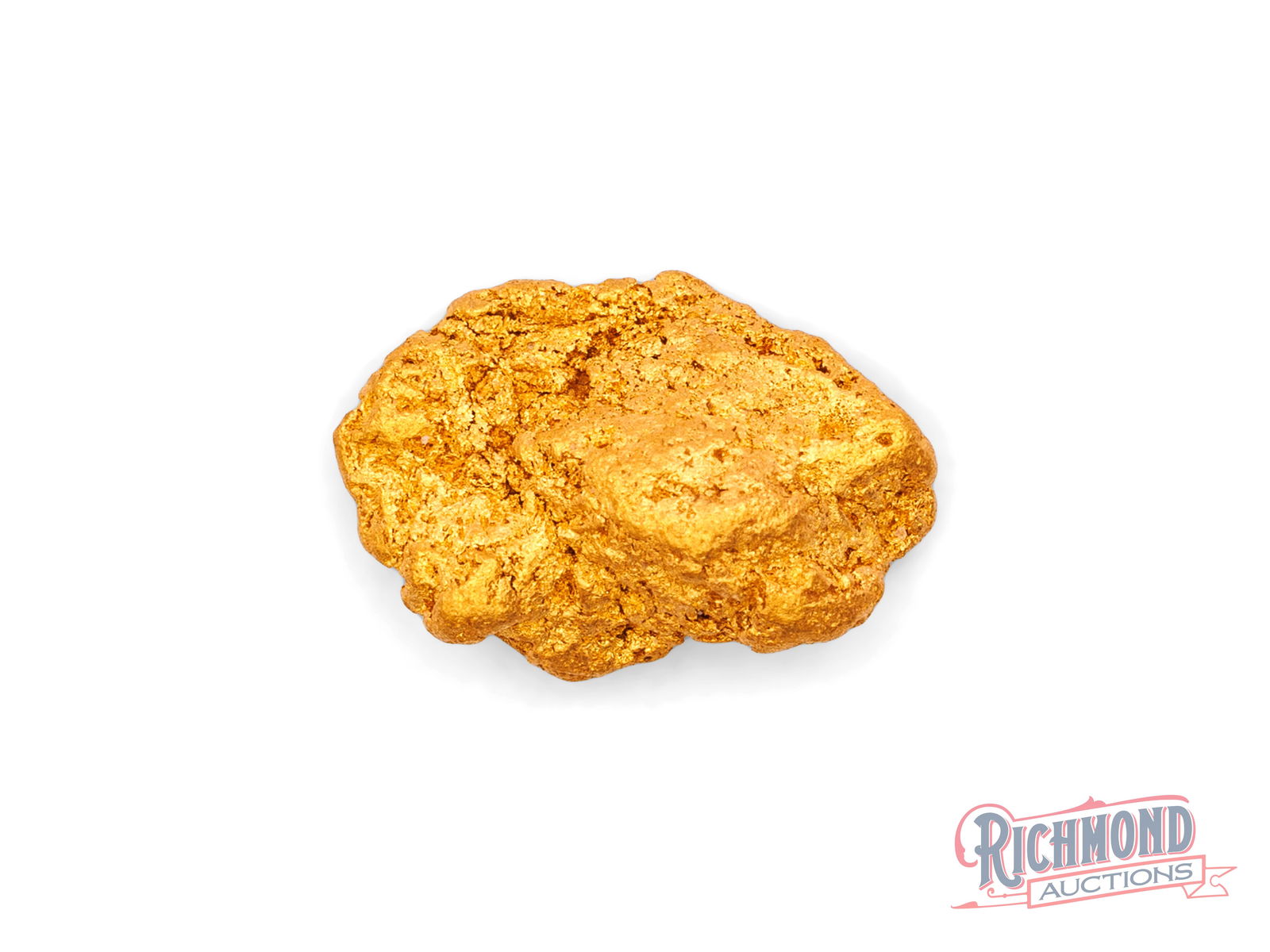 2.3g Natural Gold Nugget: Discovered in shallow Kalgoorlie alluvial ground, this nugget reflects the rewards of patient, small-scale prospecting. Gently rounded edges and consistent gold color highlight its quality and purity.