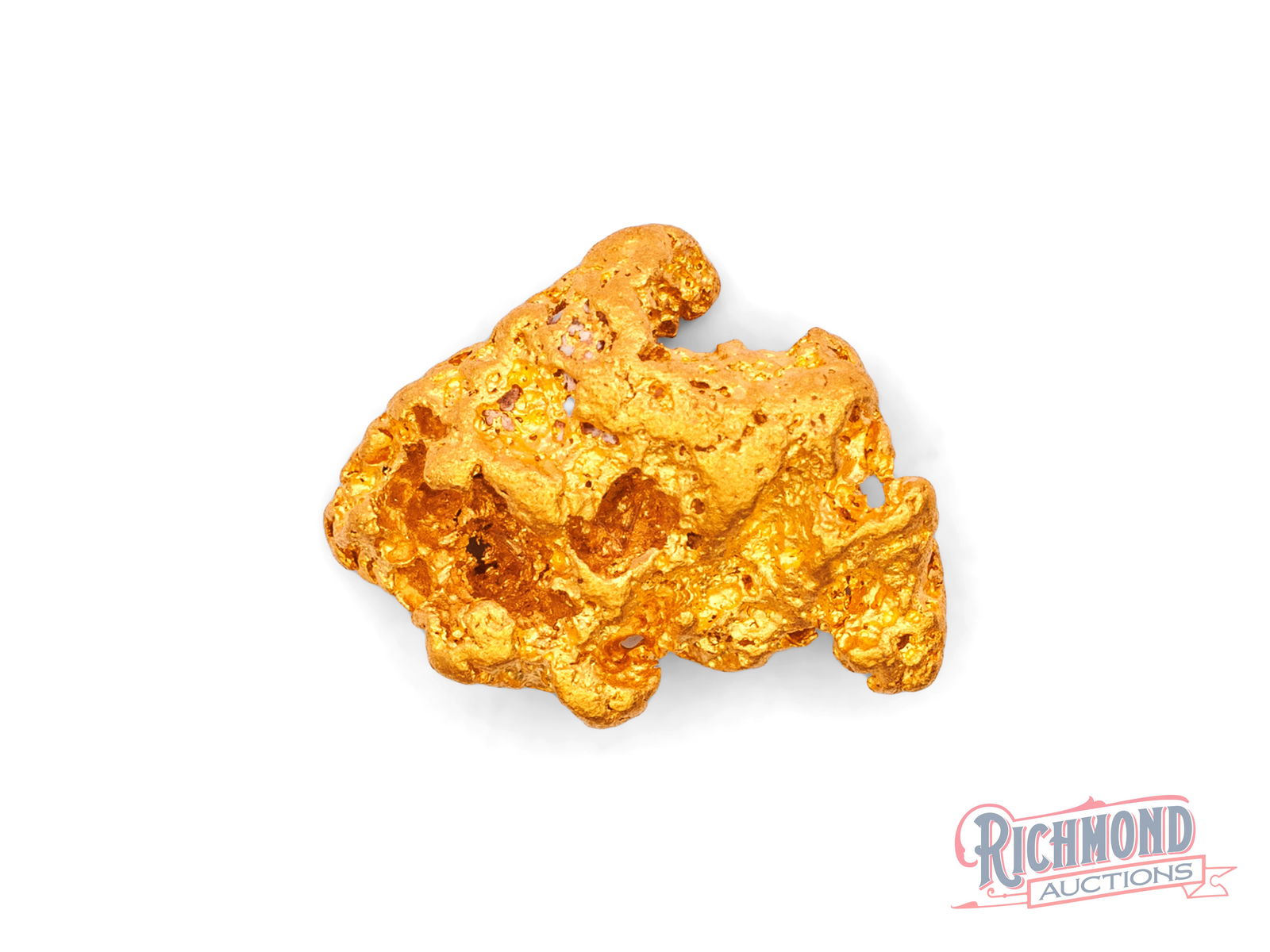 3.6g Natural Gold Nugget: Recovered close to the surface on ground in the Kalgoorlie goldfields, this nugget reflects the rewards of traditional small-scale prospecting. Gently rounded through natural movement and displaying e