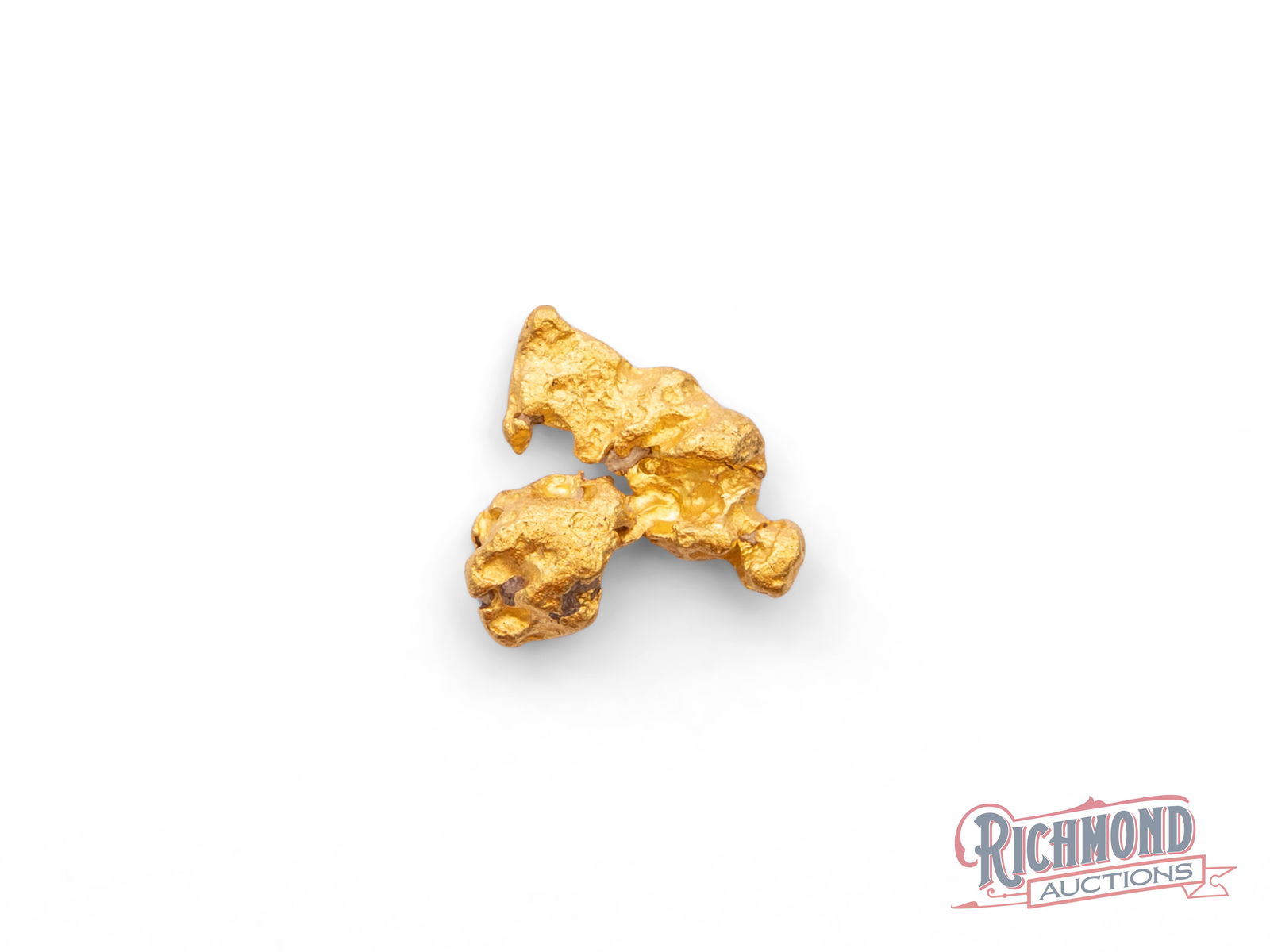 1g Natural Love Heart Gold Nugget: This natural gold nugget has formed into a shape remarkably reminiscent of a small love heart, a rare and charming example of nature's quiet artistry. Shaped entirely by natural forces over time, its