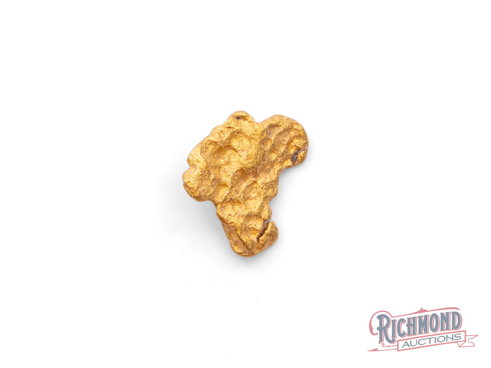 1.5g Natural Gold Nugget: This nugget comes from the iconic Kalgoorlie Goldfields, an area recognized worldwide for its gold-rich deposits. Found by the Mahoney family, it represents perseverance and individuality. PURITY: 22k