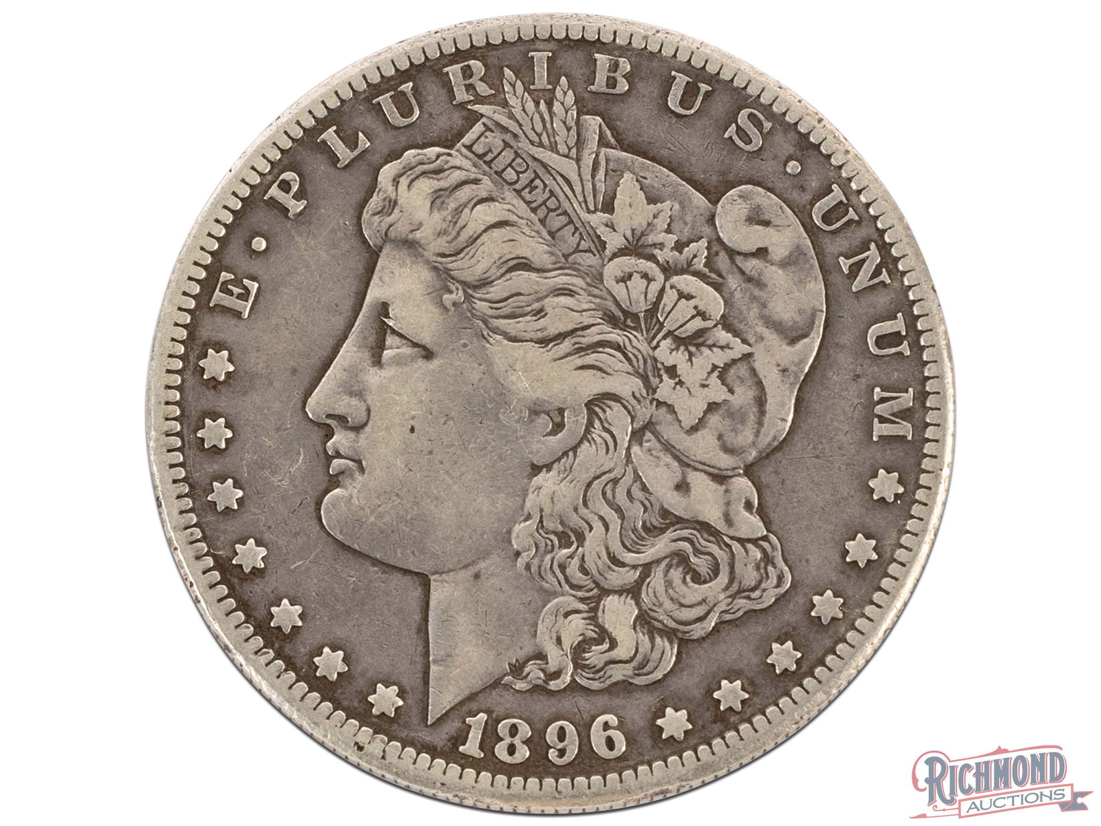 Mid-1890s San Francisco Mint Morgan Silver Dollar: The 1890s were a tough decade in all of the United States Mints. Production quality was lack-luster and the silver was less than perfect. We expect to see most 1890s silver dollars in well-circulated