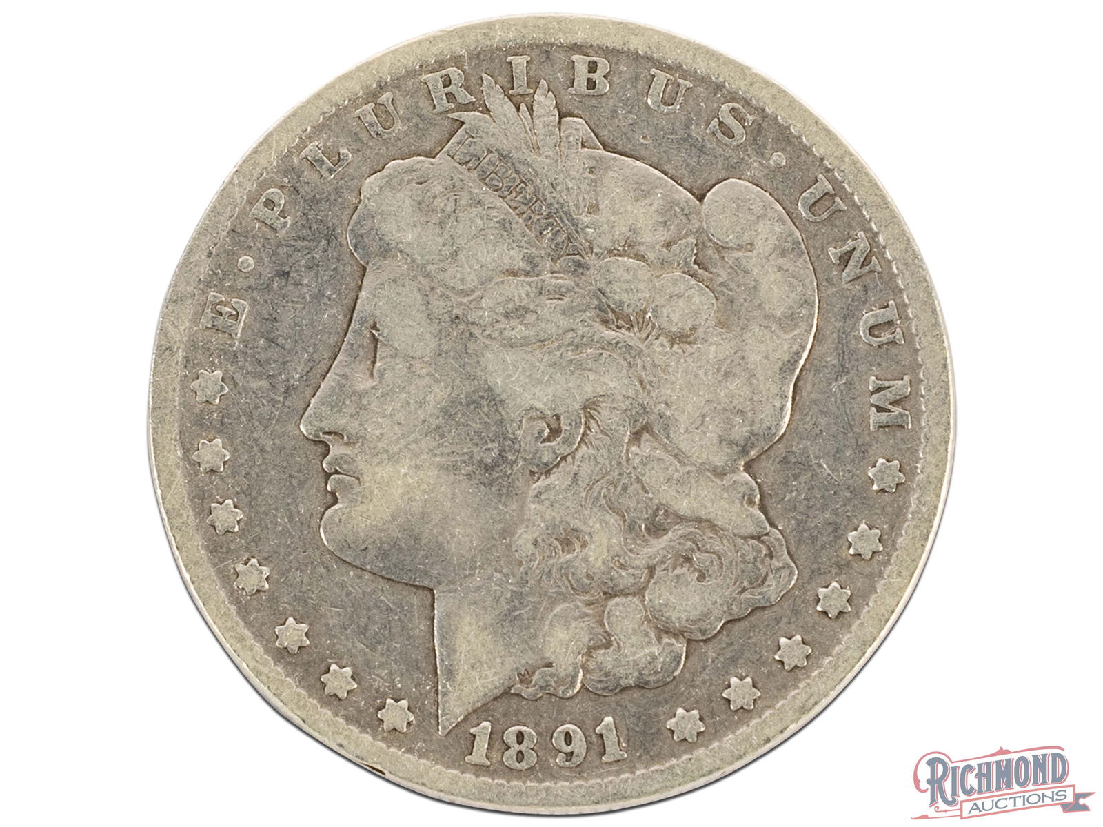 1891 Carson City Morgan Silver Dollar (1 of 2)