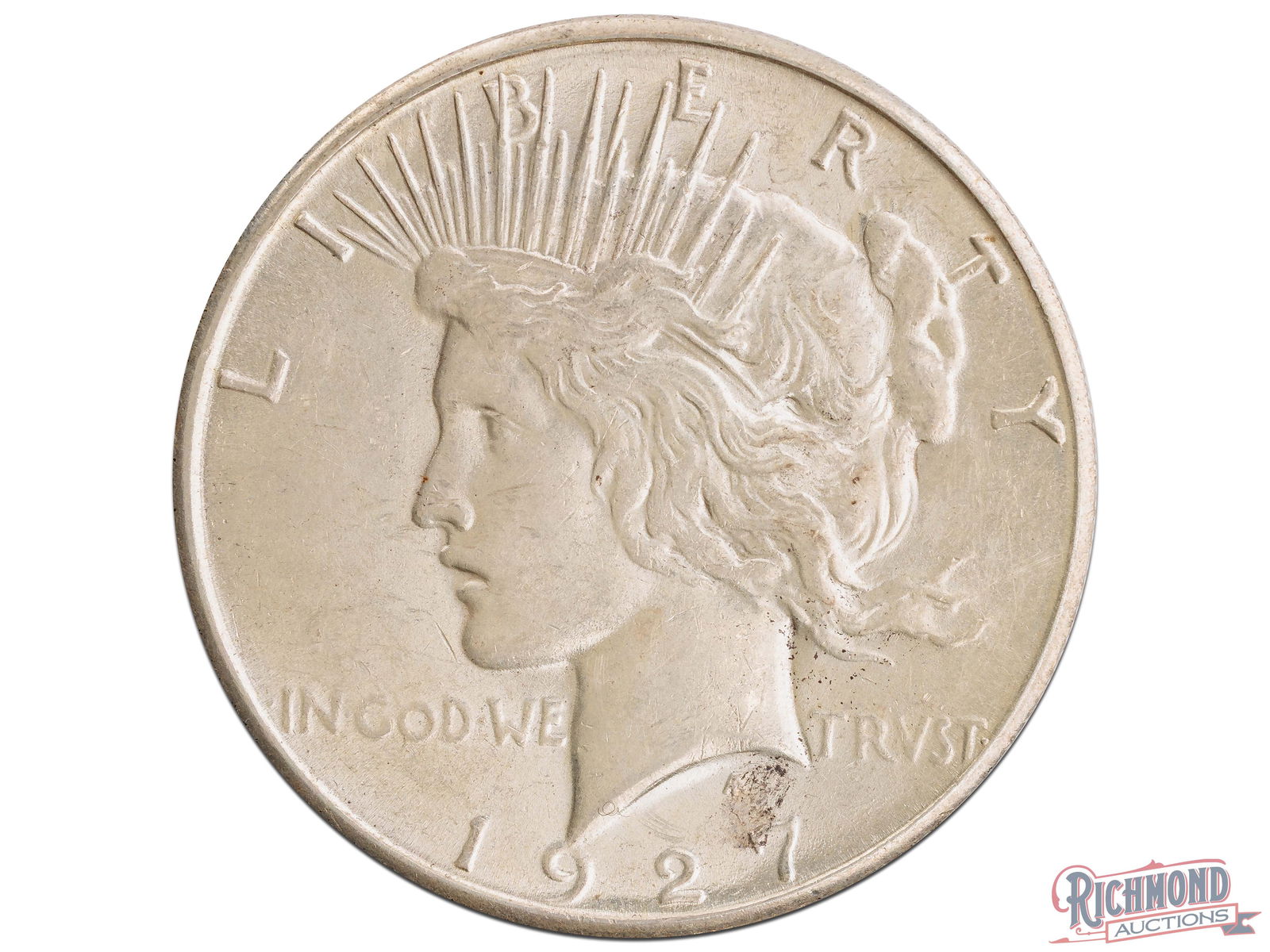 About Uncirculated 1927-S, A Minor Key-Date, Up For Auction: The 1927-S Peace Silver Dollar has a history of fluctuating between being a rarity and being common. That is odd, you might think. But, the regular release of hoard coins from the United States Treasu