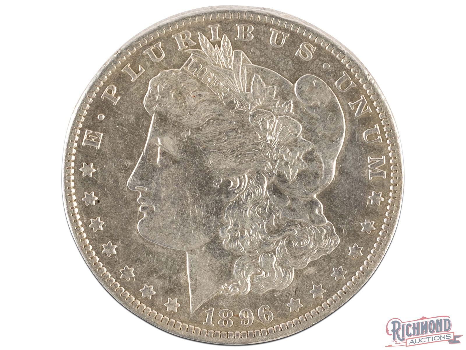 Extremely Fine 1896-O Morgan Dollar: Bid on this fantastic 1896-O Morgan Silver Dollar coin in Extremely Fine condition. We suspect that there was some old cleaning on this coin, which was typical of the previous generation of collectors
