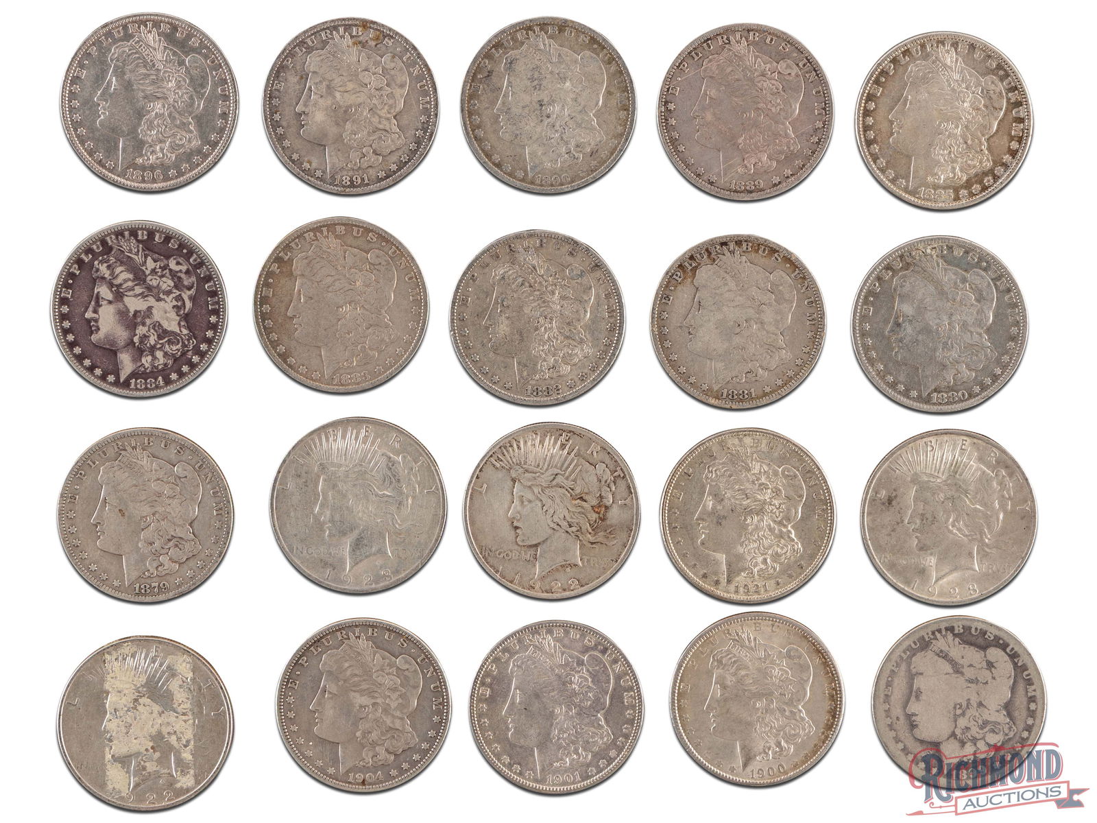 Roll of Silver Dollars (20 Coins) (1 of 2)