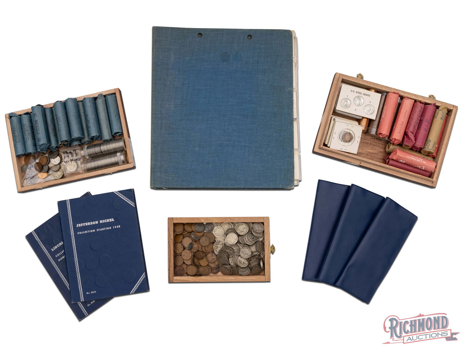 Nearly $50 Face Value of Various US Coinage - Cents & Nickels (1 of 5)