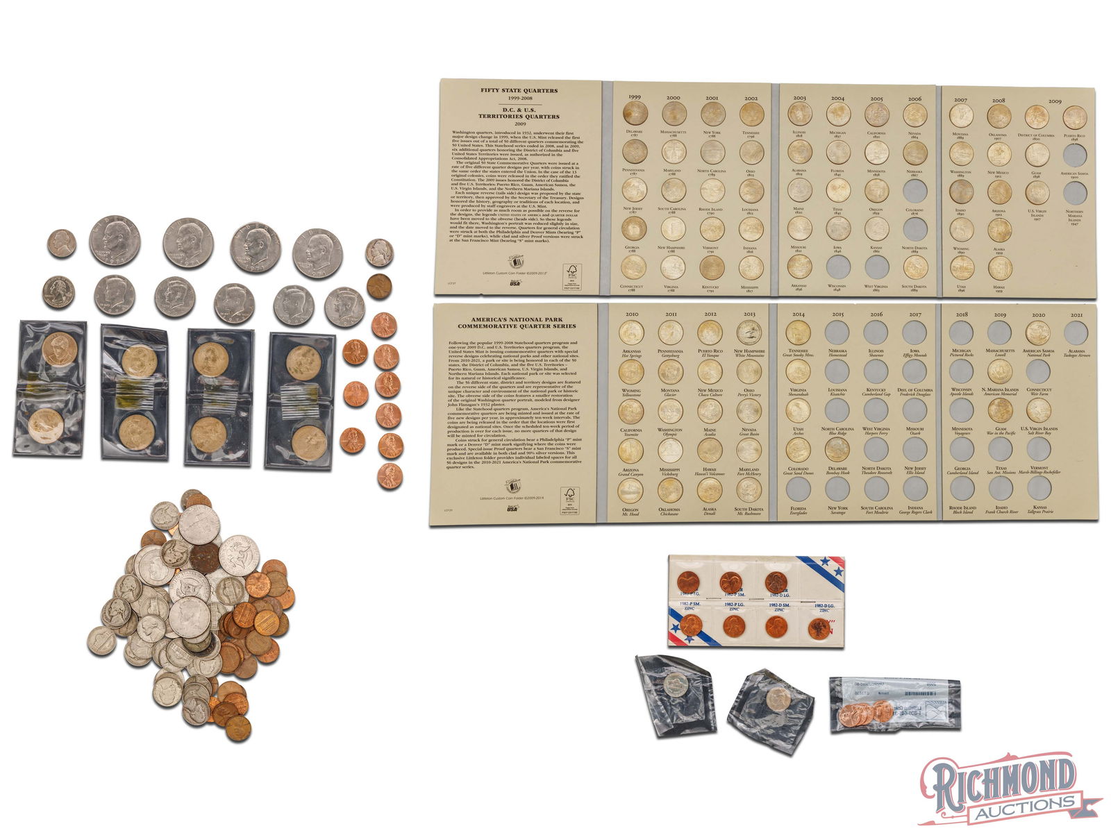 Modern United States Coinage, About $44 Face Value (1 of 2)