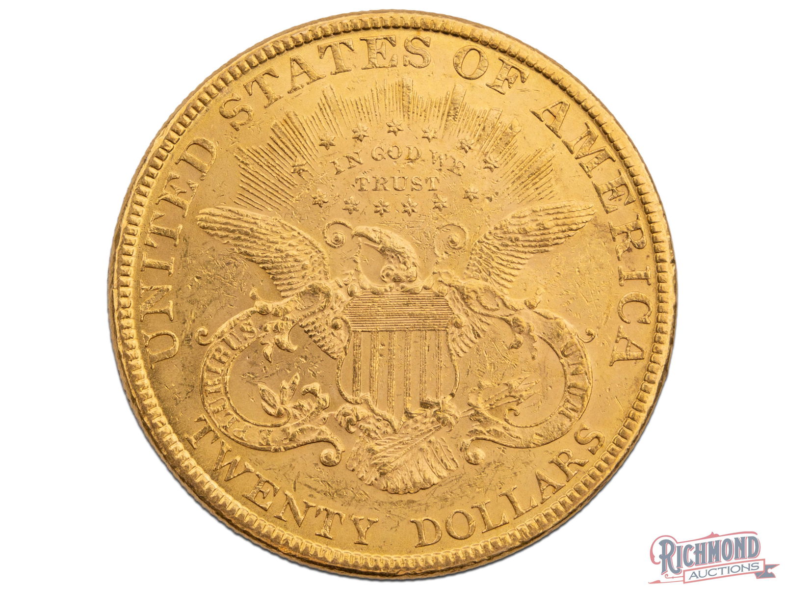 Uncirculated 1894 $20 Liberty Head Gold Double Eagle - 2