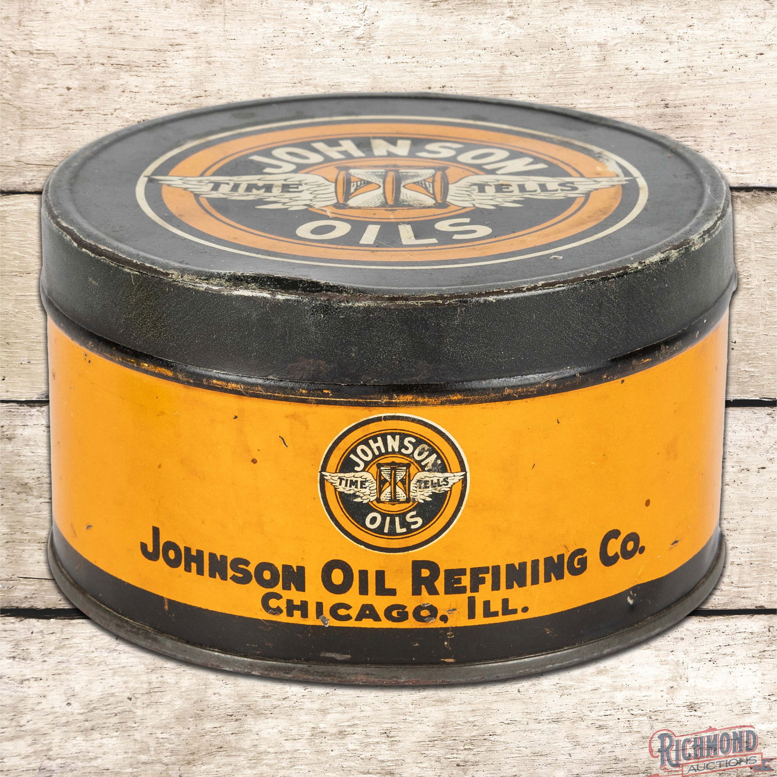 Johson Oils Cup Grease 1 Pound Metal Can (1 of 3)