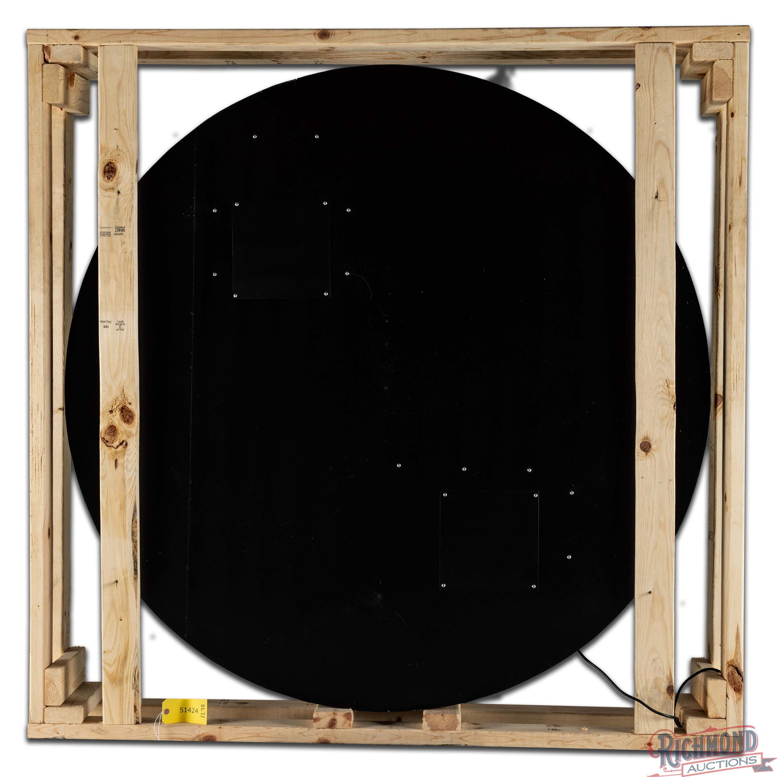 Oldsmobile Service 5' Single Sided Porcelain Neon Sign w/ World Logo - 4