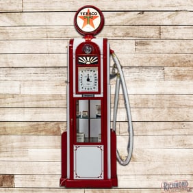 Wayne Model #60 Clockface Showcase Gas Pump Restored Texaco Gasoline