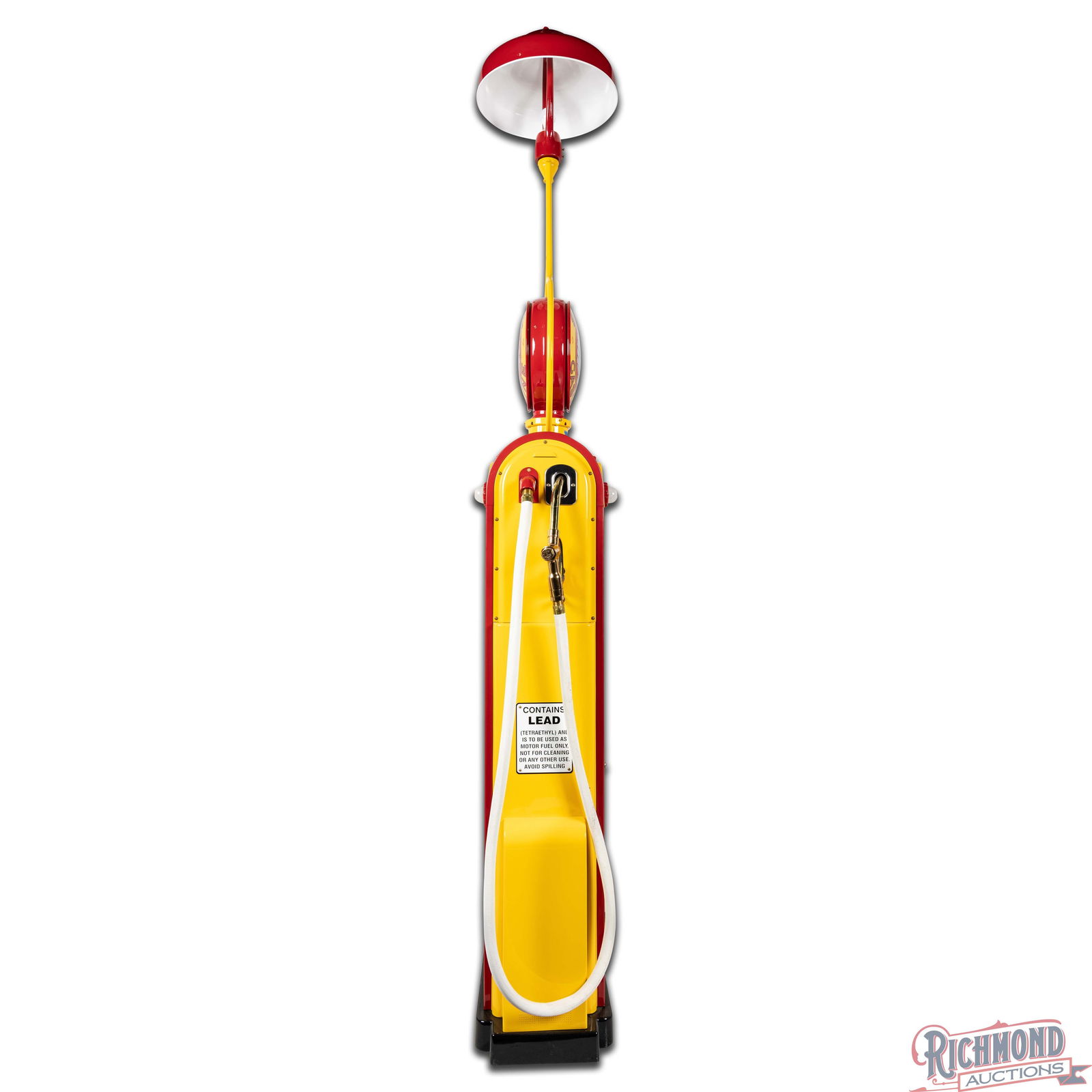 Wayne Model #60 Computing Gas Pump Restored Shell Gasoline - 3